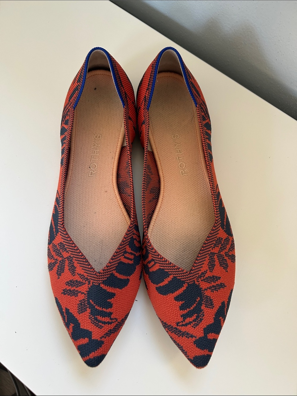 Rothy's The Point Flats Sunset Floral